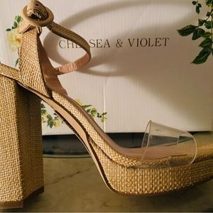 Chelsea & Violet Block Sandal